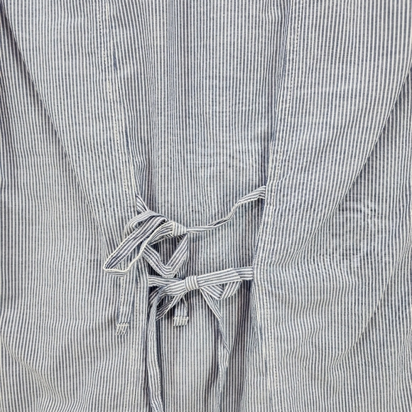 Converse One Star Women's Cotton Stripes Button Front Pocket Shirt - S - Picture 6 of 7